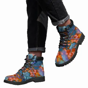 Men Flowerbed Of Flowers-2 Mid Top Boots