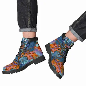 Men Flowerbed Of Flowers-2 Mid Top Boots