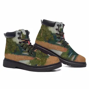 Men Warm Summer Evening Mid Top Boots