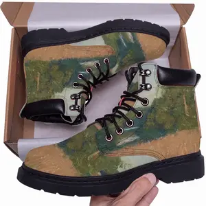 Men Warm Summer Evening Mid Top Boots