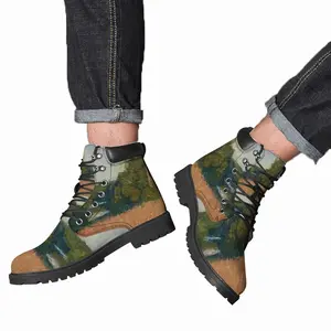 Men Warm Summer Evening Mid Top Boots