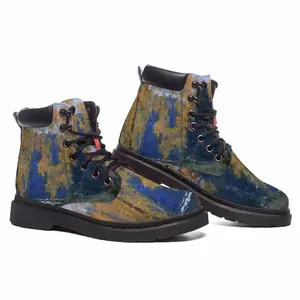 Men Autumn On The Msta River Mid Top Boots