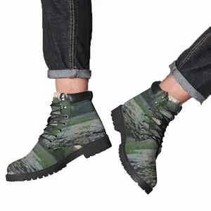 Men Warm Evening Mid Top Boots