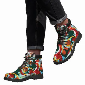 Men Organic Food Mid Top Boots