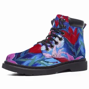 Men Lilies In The Evening Mid Top Boots