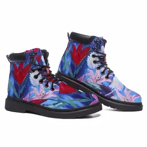 Men Lilies In The Evening Mid Top Boots