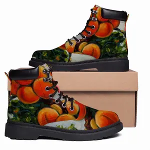 Men Apricots In The Garden Mid Top Boots