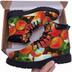 Men Apricot Tree Mid Top Boots