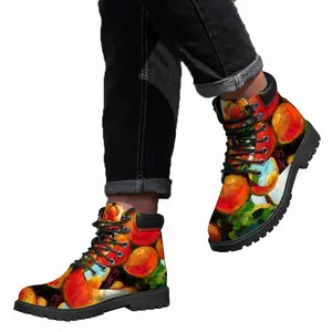 Men Apricot Tree Mid Top Boots