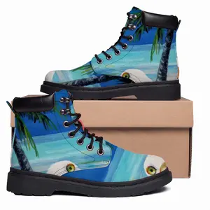 Men Seagull Beach Mob Mid Top Boots