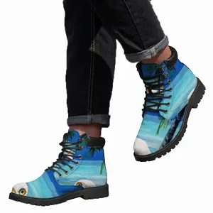 Men Seagull Beach Mob Mid Top Boots