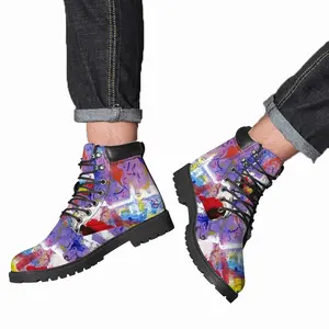 Men The Witcher Mid Top Boots