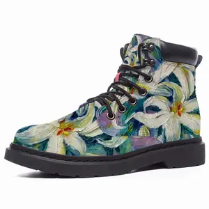 Men Lilies Mid Top Boots