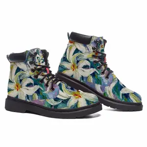 Men Lilies Mid Top Boots