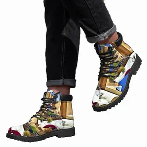 Men Santorini Oia Maisonette Mid Top Boots