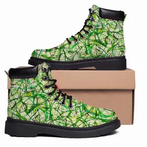 Men Go Green Mid Top Boots