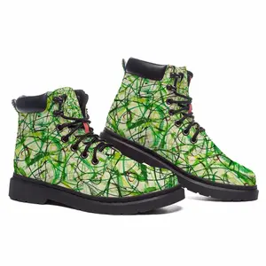 Men Go Green Mid Top Boots