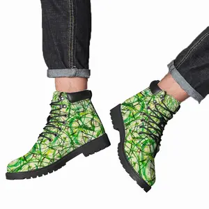 Men Go Green Mid Top Boots