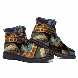 Men Caribbean Turtle Mid Top Boots