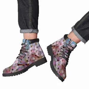 Men Sacura (Cherry Blossom) Mid Top Boots