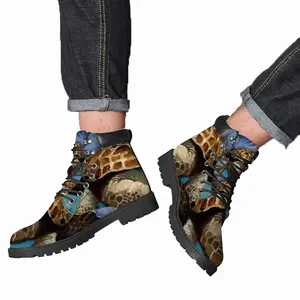 Men Caribbean Turtle Mid Top Boots