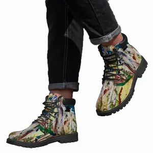 Men Mythological Garden Mid Top Boots