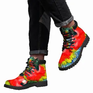 Men Return To Freedom Arabian Parrot Mid Top Boots