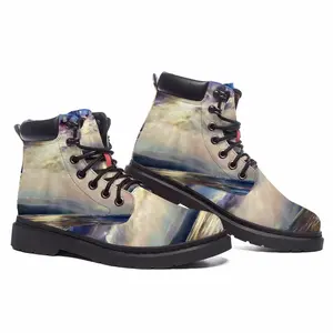 Men Sun Glitter Mid Top Boots