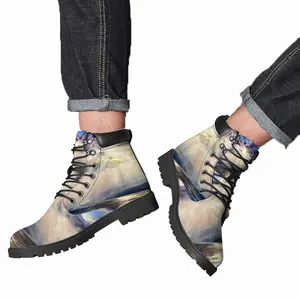 Men Sun Glitter Mid Top Boots