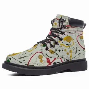 Men Ellipsis Mid Top Boots