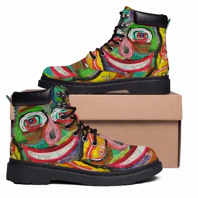 Men Small Gallery Of Hallucinated Portraits The World Is Mine Mid Top Boots