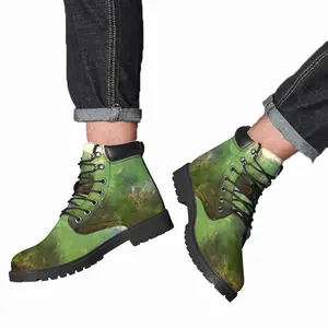 Men The Plain Mid Top Boots