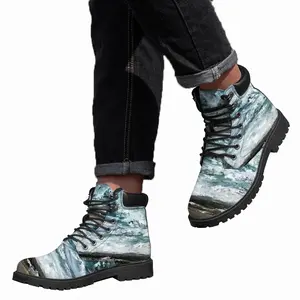 Men Sparkling Sea Mid Top Boots