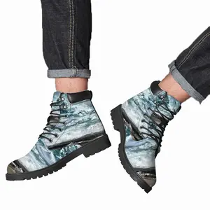 Men Sparkling Sea Mid Top Boots