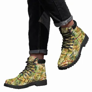 Men Cross Country Mid Top Boots