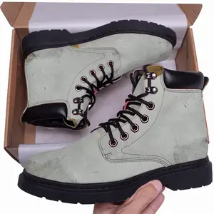 Men “Peace” Mid Top Boots