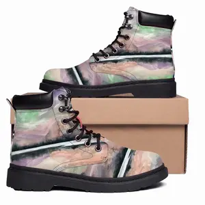 Men Aurora Borealis Mid Top Boots