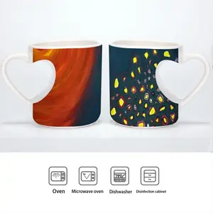 Rebirth Peach Heart Mug