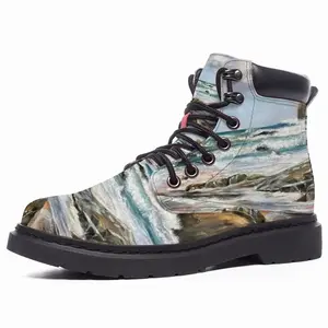 Men Wind And Waves Mid Top Boots