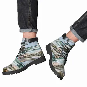 Men Wind And Waves Mid Top Boots