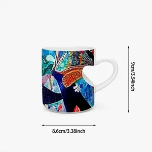 Exodus Fragment Peach Heart Mug