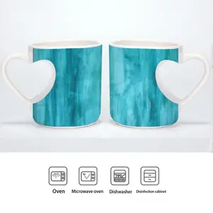 The Sea Peach Heart Mug