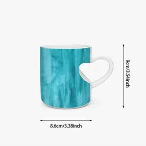 The Sea Peach Heart Mug