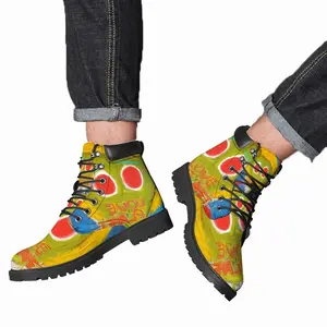 Men Love Planet Mid Top Boots