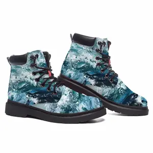 Men Water And Wind Mid Top Boots