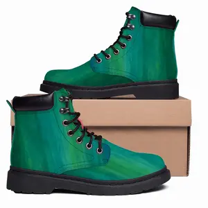 Men Emerald And Blue Ii Mid Top Boots