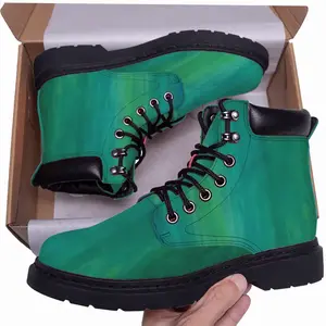 Men Emerald And Blue Ii Mid Top Boots