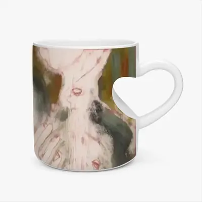 Last Tree Peach Heart Mug