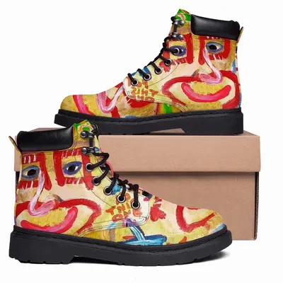 Men Van Gogh Loves Atarax Mid Top Boots