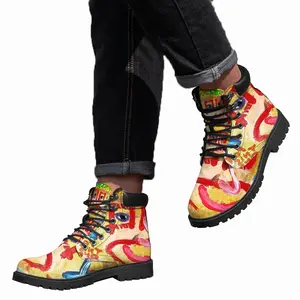 Men Van Gogh Loves Atarax Mid Top Boots